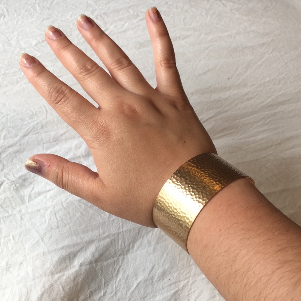 Gold Cuff Bracelet
